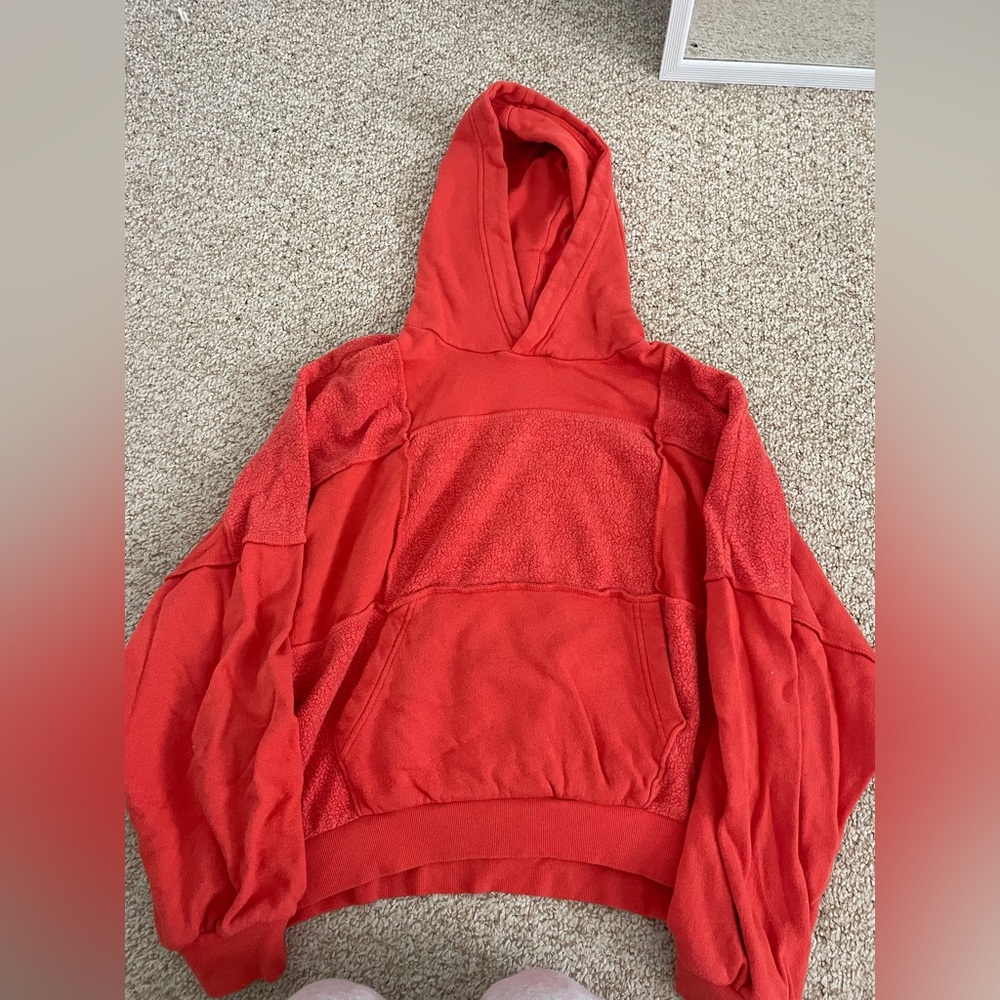 Aerie Vibrant Coral Hoodie